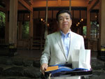 店主小林孝雄(貴船神社にて)
