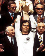 Franz Beckembauer, xogador de futbol alemán.