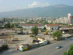 Baustelle in Sofia