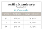Größentabelle