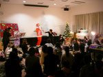 川之江図書館でのクリスマス会