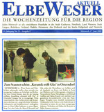 Keramik trifft Glas  -  Artikel Elbe-Weser-Aktuell 17.06.09