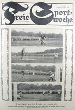 Titelbild der Freien Sportwoche Nr. 28 vom 15. Juli 1925