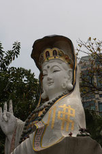 Figur an der Repulse Bay, Hong Kong