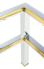 Marcel Design Tisch SIGNUM Messing