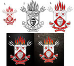 EVHS logo steps