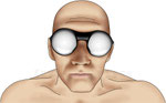 Bald glasses