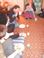 evening cookies prasadam at Brano's