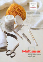 Title of the Malteser-Catalogue and link to contact formular, where you can ask for our current catalogue