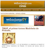 TMAP en la web del juego