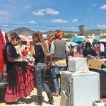 Trödelmarkt auf Ibiza in Sant Jordi