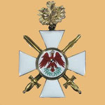 Roter Adler Orden II. Klasse mit Schwertern und Eichenlaub