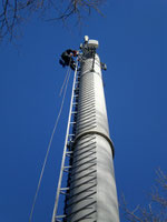 LTE Antennenmontage, Industriekletterer