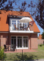 Aussenansicht ferienwohnung meersalz