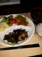 夕食