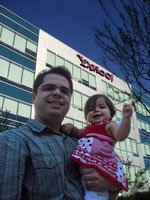 At Yahoo! Offices in Burbank