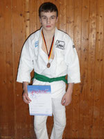 Roman Pogreban, 3.Platz bei der Bezirksmeisterschaft U18 in Kleve am 03.02.2013