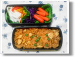 　　チキンライスの弁当