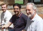 Yago (in the middle) in Derendingen.