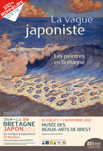 La vague japoniste. Les peintres en Bretagne. Exposition du 10 juillet au 4 novembre 2012