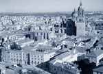 Vista aérea del centro histórico de  Salamanca