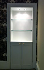 bespoke bookshelf/display unit