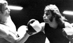 Klaus Grabowski (rechts) der zweite Deutsche Meister der Junioren im Kampf gegen Wagner, den er siegreich gestalten konnte.