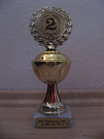 2. Platz Pokalturnen 2011
