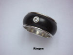 Ringe hergestellt aus unserem Atelier in div. Materialen