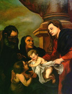 sacra famiglia Van Dyck
