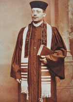 Rabbinatsverweser Leon Schmalzbach (1882-1942) - Foto: Stadtarchiv Hechingen, aus: Otto Werner: Synagogen und jüdischer Friedhof in Hechingen, Hechingen 1996, S. 162