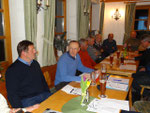 TSV-Vorstand Günther Neureuther (l.) u. Radclub Chef Josef Glück