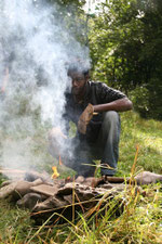 La cuisson des moules (photo Nathalie Fastres 3/8/2012)