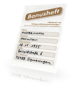 Bares Geld wert: Ihr Bonusheft!