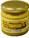 Honig mit Blütenpollen, Propolis und Gelee Royale 250g