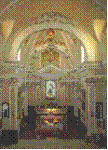 L'interno della Chiesa di Sant'Angelo: Altare Maggiore