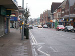 Kings Heath High Street looking north. Copyright Phil Champion and licensed for reuse under Creative Commons Licence: Attribution-Share Alike 2.0 Generic. Geograph OS reference SP0781. 