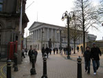 The top of end of New Street looking to Victoria Square. The General Post Office on the right, the Town Hall directly in front.