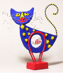 Chat de Cirque - 2002 - bande platrée - (Coll. Part.)