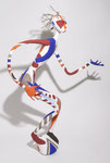 Le messager - 2012- 0,78 m -papier sculpté  (coll. Part.)
