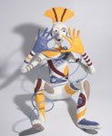 Le Pierrot Lunaire - 2012 -  0,30 m- papier sculpté  -(coll.part.)