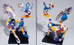 Prophétie - 2025-  papier sculpté - 0,42 m x 0,42 m