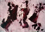 Traumtänzer  2011; Acryl auf Papier; BxH  27x17 cm