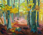 Herbstwald 80x100cm