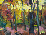 Herbstwald 100x130cm