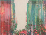 Into the unknown, 2022, acrylic on canvas, 40 x 30 cm, Available at Deer Daddy, 770 euro