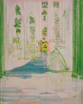 Shelter, 2021,  Acrylic on canvas, 80 x 100 cm Available at Deer Daddy - 1850 euro