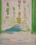 Shelter, 2021,  Acrylic on canvas, 80 x 100 cm SOLD Private collection Amsterdam