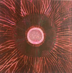 Inside view, Acrylic on canvas, 70 x 70 cm, Available at Deer Daddy Gallery - 1500,-