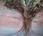 Tree, acrylic on canvas, 140 x 160 cm, 2010, SOLD, Private Collection Oss